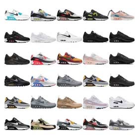 Nike AIR MAX90 men's and women's sports training golf shoes-2353  